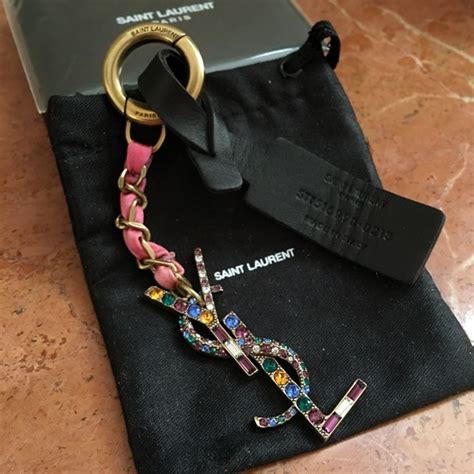 ysl key ring|saint laurent key chain.